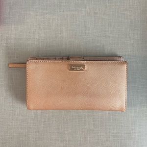 Kate Spade Rose Gold Wallet